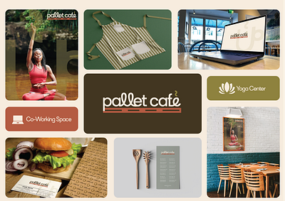 Pallet Cafe Rebrand branding graphic design logo