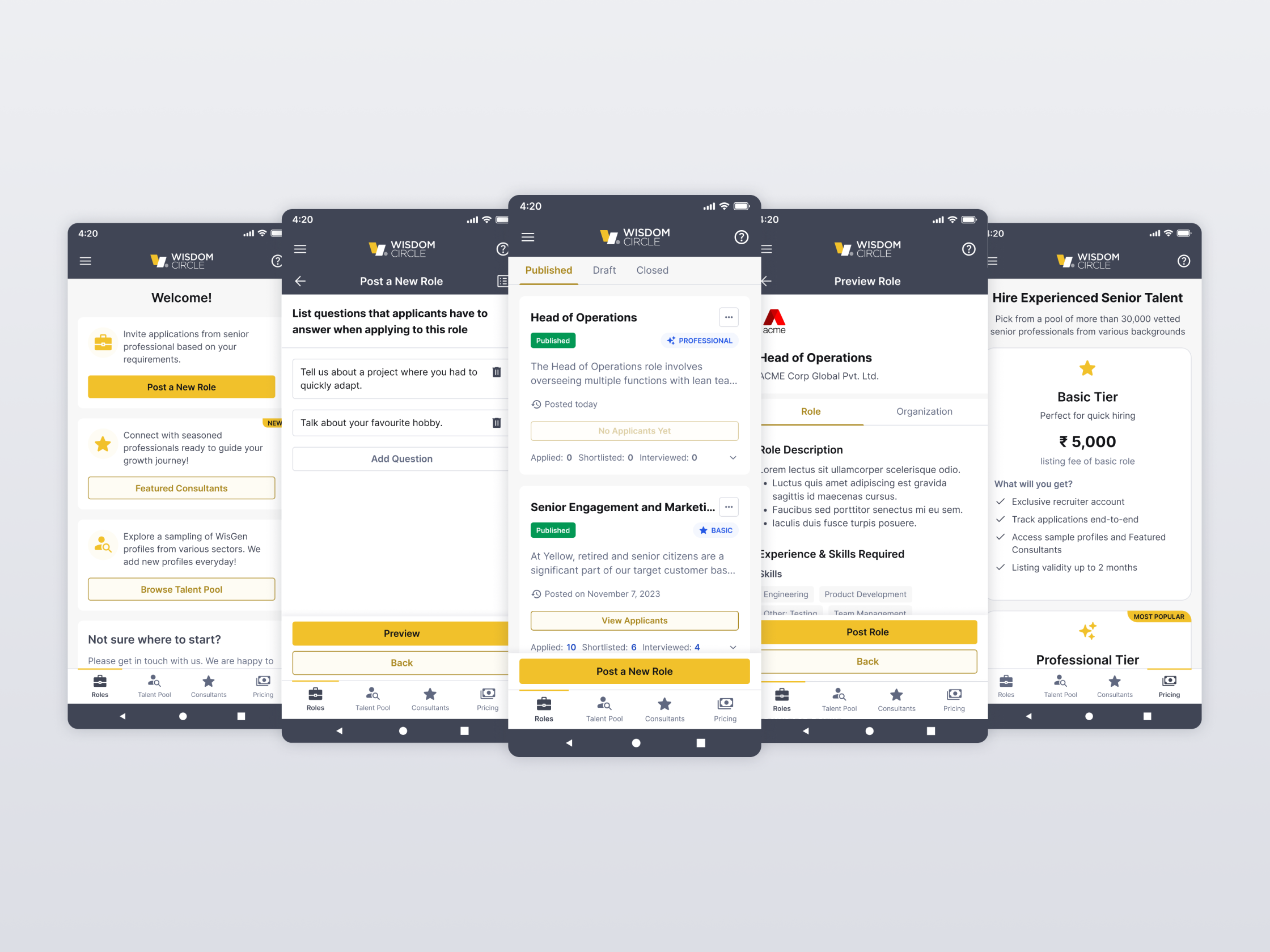 Now on Mobile | Release Announcement Video | What's New animation branding card card design dashboard mobile motion graphics now on mobile product design recruiter dashboard release announcement saas ui ui design ux design whats new