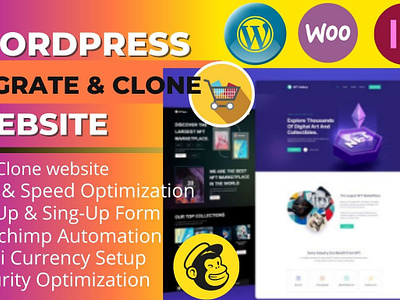 I will setup a WordPress clone and migrate the website manually businesswebsite clonewebsite ecommerce elementorclone elementorlanding migratewebsite redesignwebsite responsivewebsite squeezepage woocommerce wordpress wordpressclone wordpresslanding wordpresswebsite