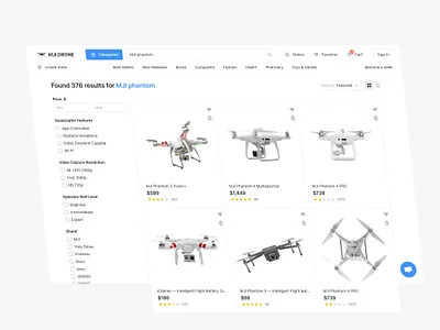 MJI Drone Online Store dashboard design designer dribbblers inspiration online store trend ui uiapp uidesign uidesigner uitrend uitrends uiwebsite uxdesign visualdesign web store websitedesign webui