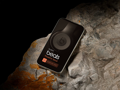 Beats is BEAST :) audio beats branding dark equalizer graphic design logo minimal music ui