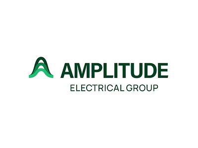 SOLD | Amplitude Logo branding branding and identity design electric logo electrical brand identity identity branding logo design logo design branding logotype