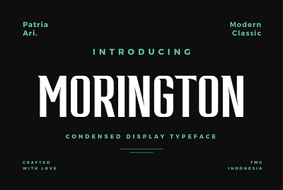 Morington Display Typeface fitness font high lettering morington display typeface serif serif font serif typeface sharp sport sport font sport typeface strong typeface