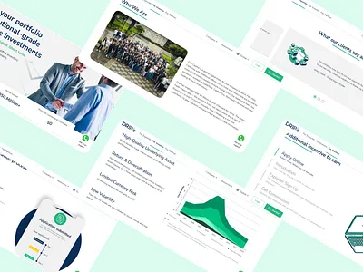 Corporate Website for Drip Capital design graphic design ui website