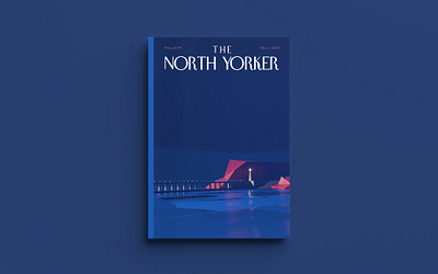 The North Yorker, March issue 3d design editorial illustration magazine