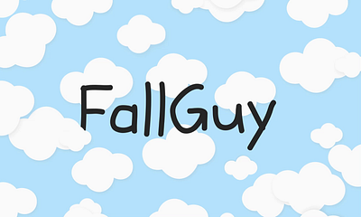 FallGuy - Interactive Game Design animation design game design graphic design interaction design interactive design ui