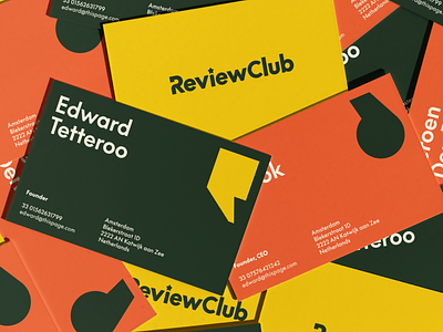 ReviewClub Brand Identity brand brand identity branding identity retro brand retro logo review