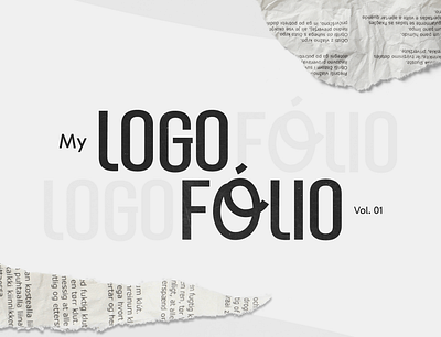 My Logofólio Vol. 01 branding des design graphic design logo photoshop vector