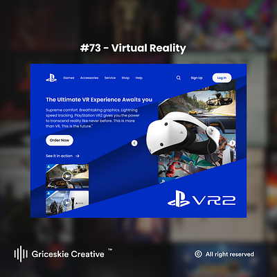 Daily Ui 73 - Virtual Reality