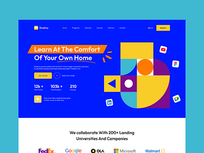 Modern landing page website 🔥 | Shahbaz Ali