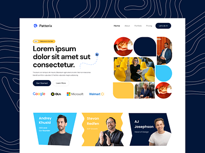 Creative Modern landing page website 🔥 | Shahbaz Ali