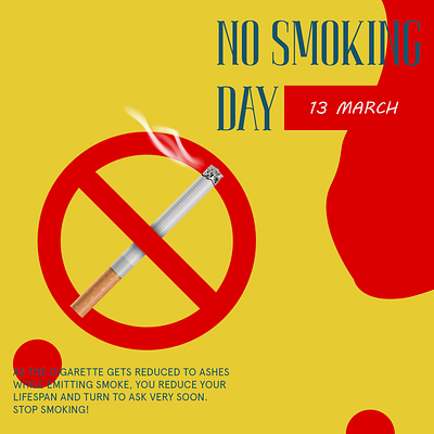 No Smoking! banner branding designs graphic design top banner top designs ui