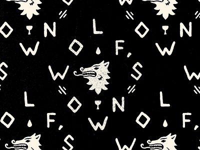 Wolf's Own branding custom type design drinks drinks branding graphic design hand drawn illustration logo texture wine wolf