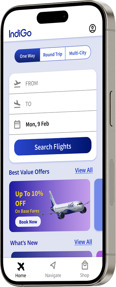 Indigo Airlines App Redesign airliness app baggage booking app graphic design indigo redesign revamp ui ux