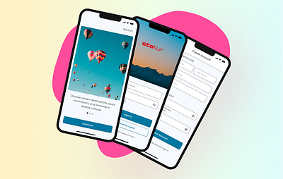 Travel App Redesign app application branding design experience figma graphic design interface logo mobile mobile application redesign travel ui user experience user interface wireframe