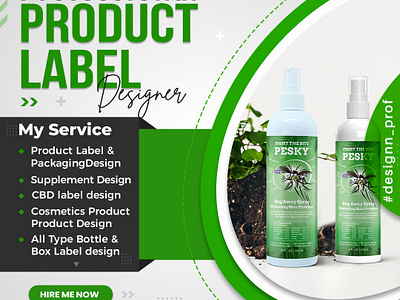 Professional Product Label Designer boxlabeldesign