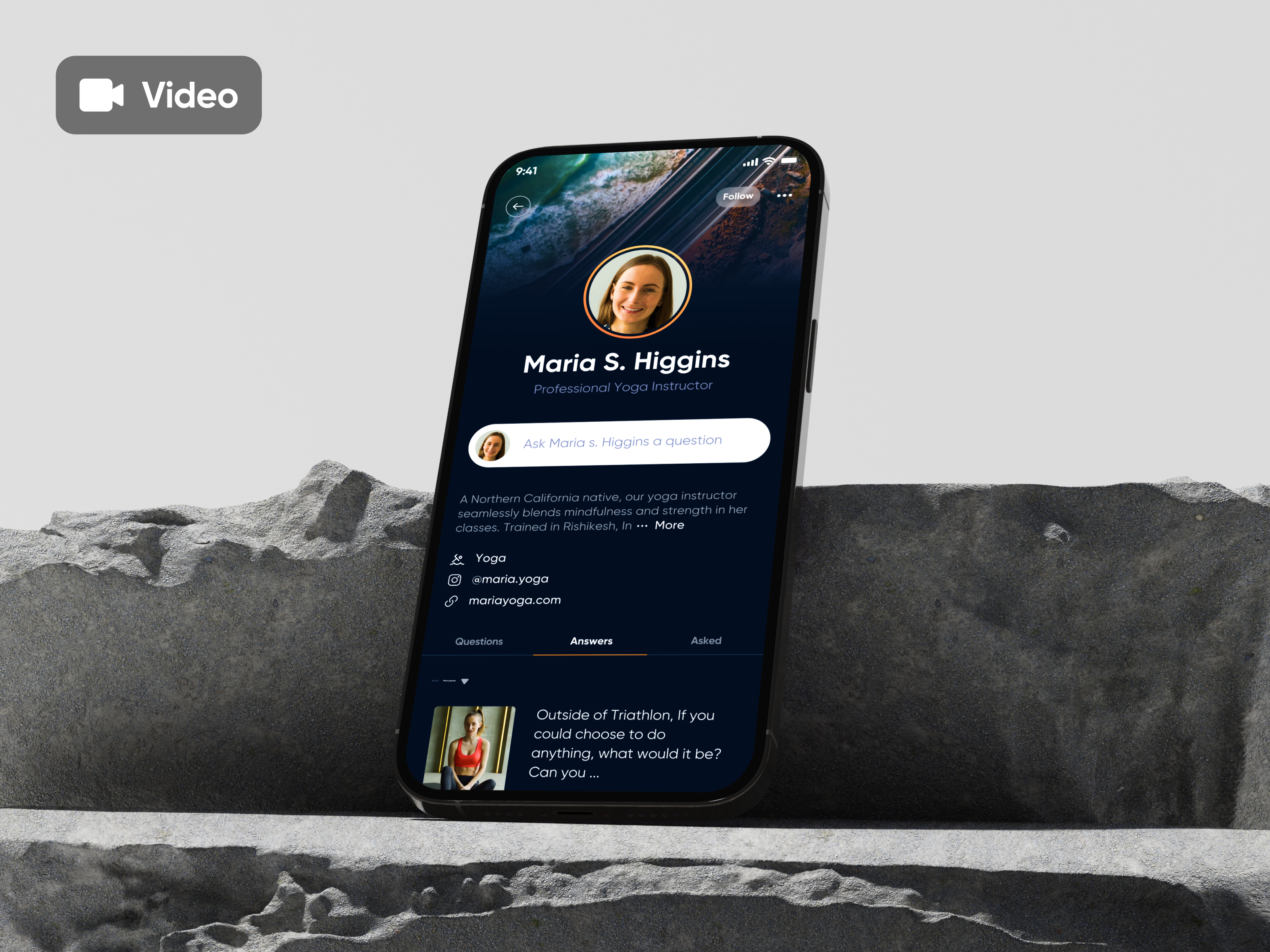 Asking a question to expert | AnyQuestion ama animation app ask design education expert interaction mobile product question quora sport tiktok ui ux