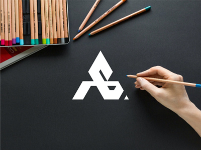 AG MONOGAM 3d animation branding design drawing graphic design icon illustration letter logo logos motion graphics ui