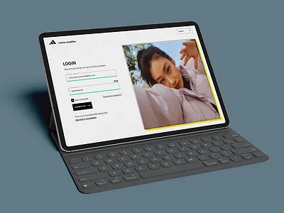 Adidas - Marketing Hub dashboard desktop hub marketing ui ux