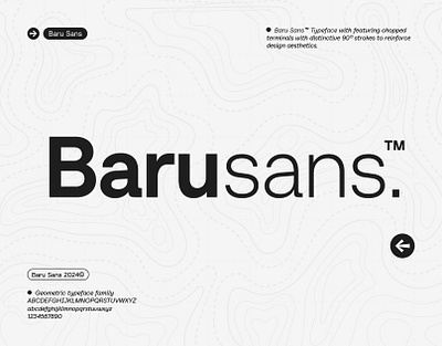 Baru Sans Geometric Font Family - Free Font branding display font font fonts geometric font header italics lettering logotype magazine font poster font sans sans serif sans serif font type design typeface typography typography design