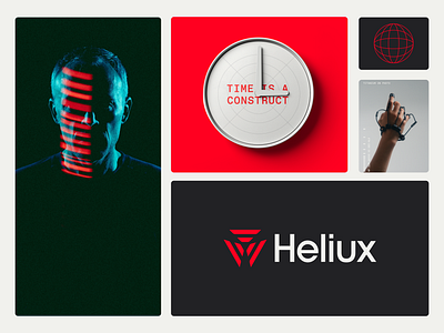 Heliux Case Study b2b brand identity early stage focus lab logo design logomark odi preseed rebrand startup brand visual identity