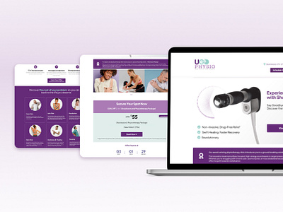 Medical Website Funnel elementor figma funnel website ui ux design webdesign wordpress