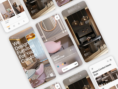 Mobile | Furniture shop app concept design furniture mobile app mobile | furniture shop online shop shop ui ux