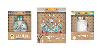 "Glamping" Product & Packaging Concepts glamping package design packaging product design