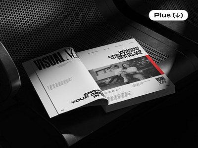 Noir Book Mockup Vol.1 book branding cover download editorial fashion layout magazine minimalistic mockup overlay pages paper pixelbuddha psd realistic shadow simple template