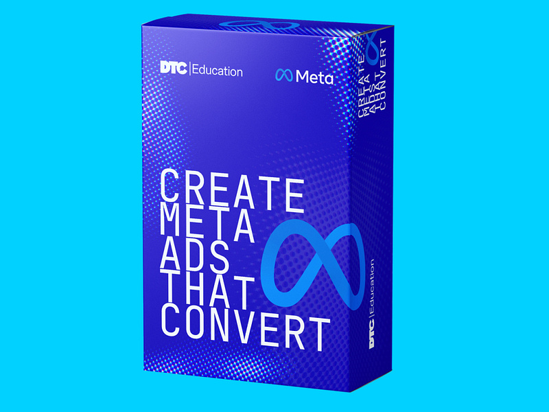 Digital Product Mockup — Meta Ads branding graphic design mockup packaging design