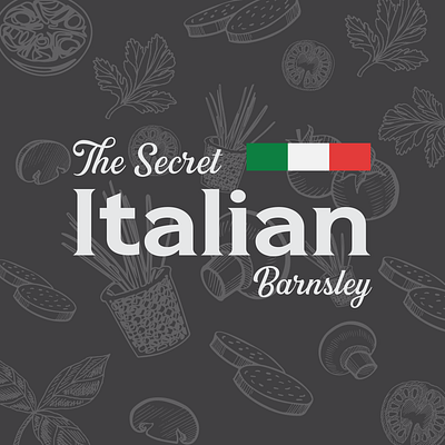 The Secret Italian advertising brand identity branding design graphicdesign identity logo logodesign showcase type typography visual