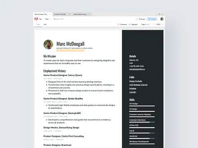 Adobe Acrobat Redesign adobe app app design app ui design product ui redesign ui