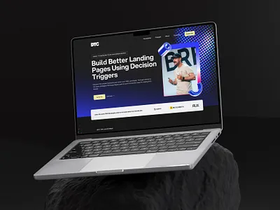 DTC Education Landing Page Design — Concept branding graphic design landing page ui ux