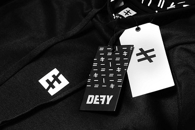 Defy The Brand Apparel Design activewear apparel branding design fashion fashion brand graphic design illustration label logo marketing print product shirt sports tags typography ui ux vector