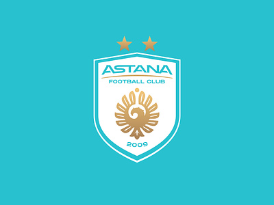 Astana Football Club astana bird capital champion crest eagle football garuda genshin gold kazakhstan logotype phoenix premier league qazaqstan shield simurgh soccer sports sports design