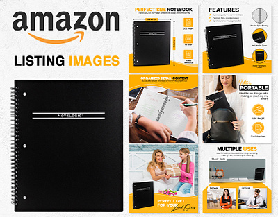 Premium Notebook board | Amazon Listing Images amazon amazon design graphic design image design listing listing image design listing images