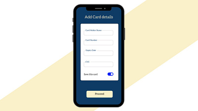 Credit Card checkout dailyui ui