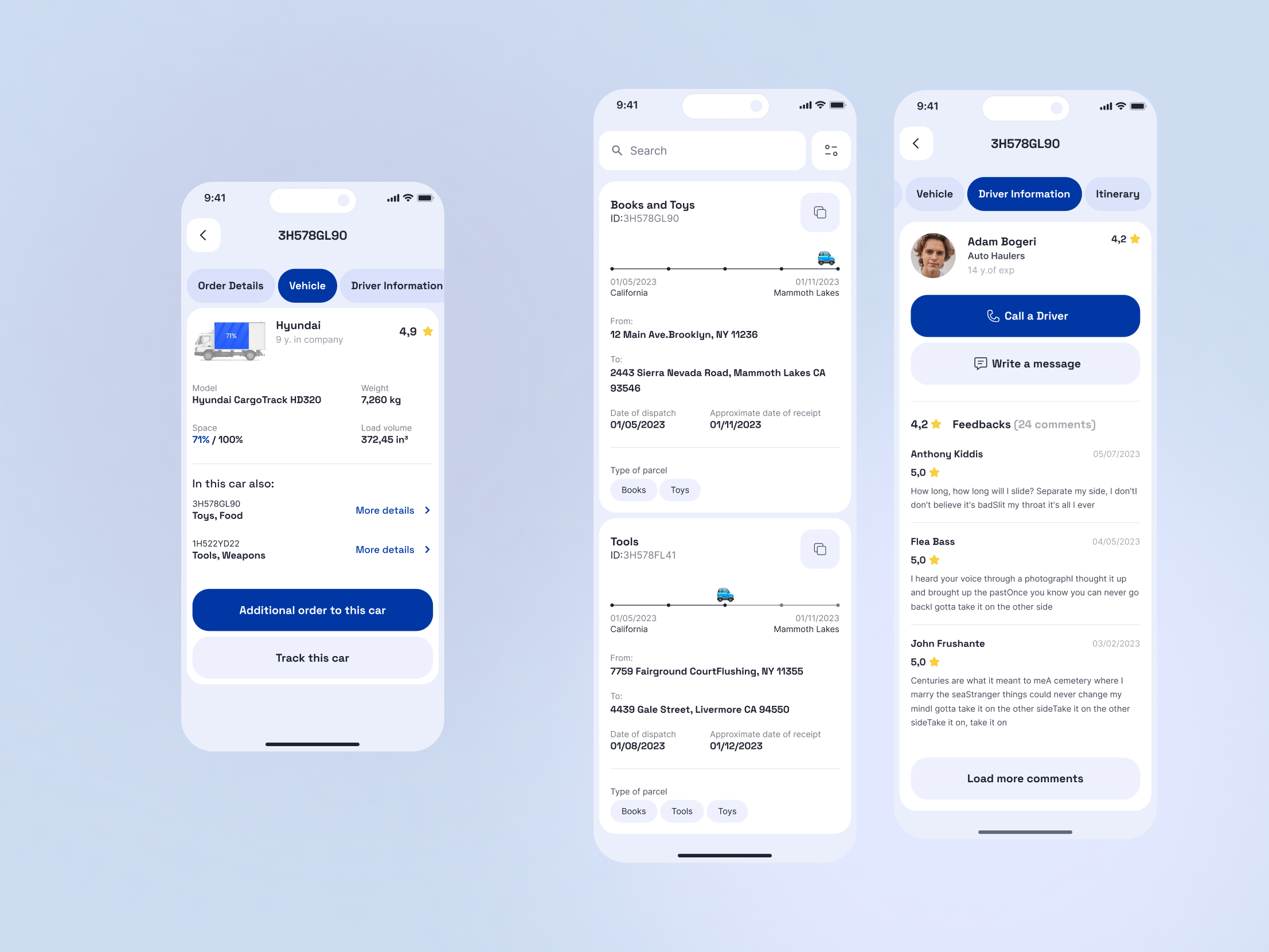 Delivery App Design by UXTC by Cadabra Studio on Dribbble
