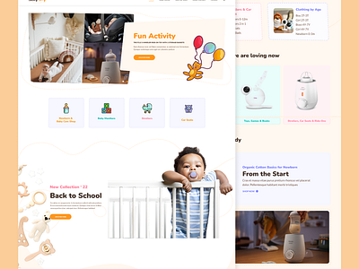 BabyBlay - Kids Accessories Landing Page