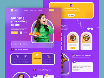 Food Delivery Website product ui ux web website