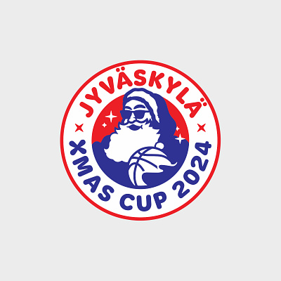 XMAS CUP badge finland logo sports