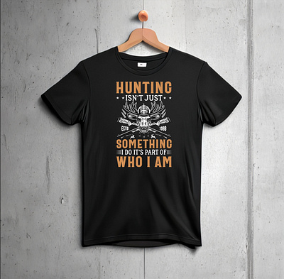Hunting T-shirt Design adventure adventure t shirt design clothing grunge hiking hunting hunting t shirt hunting typography design retro t shirt design typography vintage