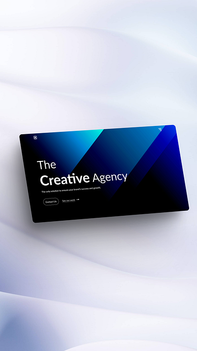 Creative Agency Website Concept agency business design figma framer marketing uiux webflow website
