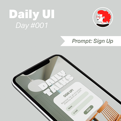 Daily UI Challenge #001 animation app challenge daily ui design graphic design ui ux ui