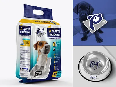 Pipet for Dogs animal branding doglogo dogs graphic design logo pipet