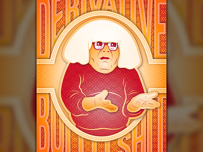 "Derivative" danny devito design graphic graphic design illustration its always sunny its always sunny in philadelphia ongo poster vector