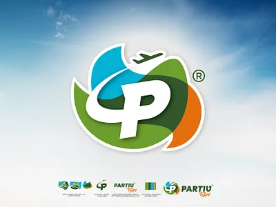 Partiu Trips Travel Agency branding graphic design logo partiu são paulo travel travellogo viagem
