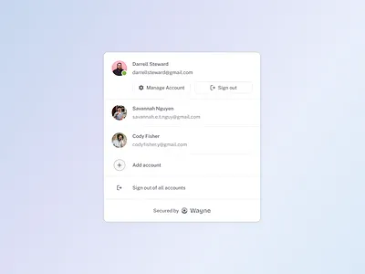 Add Account/ Manage account create account design log in log in page login minimal minimalism signin ui uiux user interface ux web app web design website design