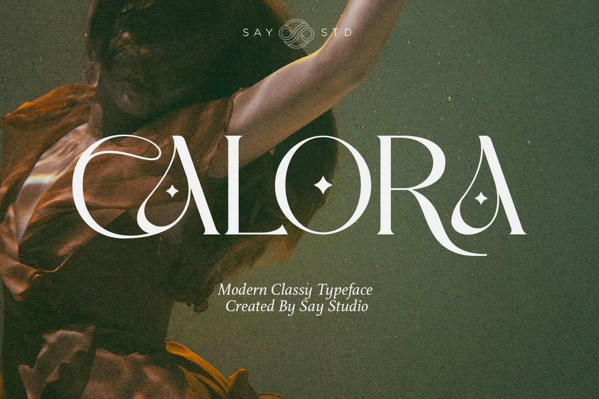 Calora - Classy Branding Font branding branding font classy font fashion font luxury font modern font serif font skincare font type typeface