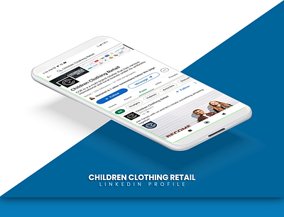 LinkedIn Profile Updates announcement branding children clothing graphic design linkedin posts retail